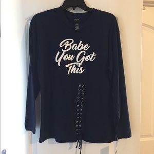 Long Sleeve “Babe You Got This” Shirt